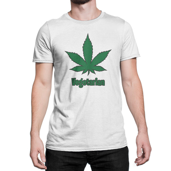 Vegetarian Weed Shirt Funny Marijuana Shirts
