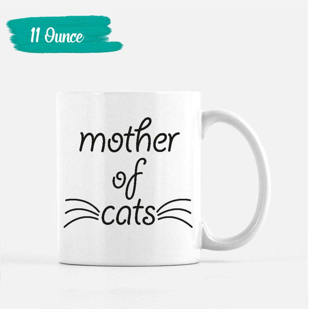 mother of cats mug
