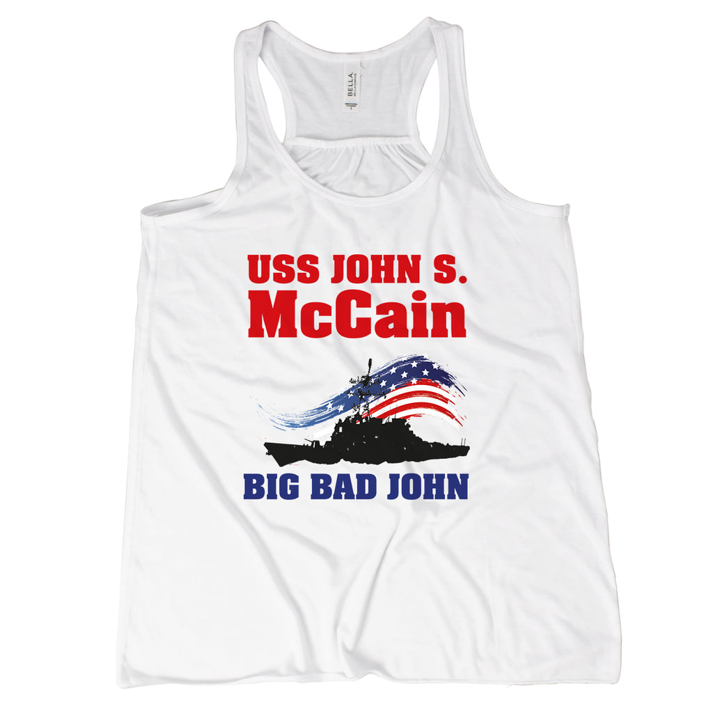 USS John McCain Tank Top Womens USS John McCain Tank Women
