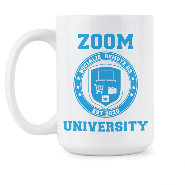 Zoom University Mug Social Distancing Coffee Mug