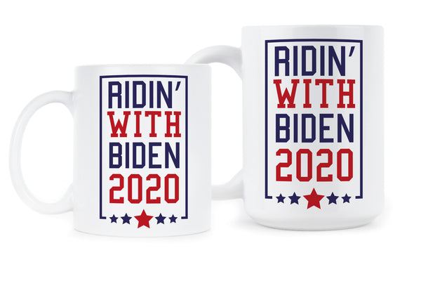 Ridin with Biden Mug Im Ridin With Biden Mug Joe Biden 2020 Coffee Mug