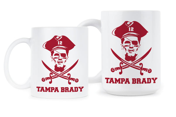 Brady Buccaneers Mug Tampa Brady Coffee Mug Bucs Cup