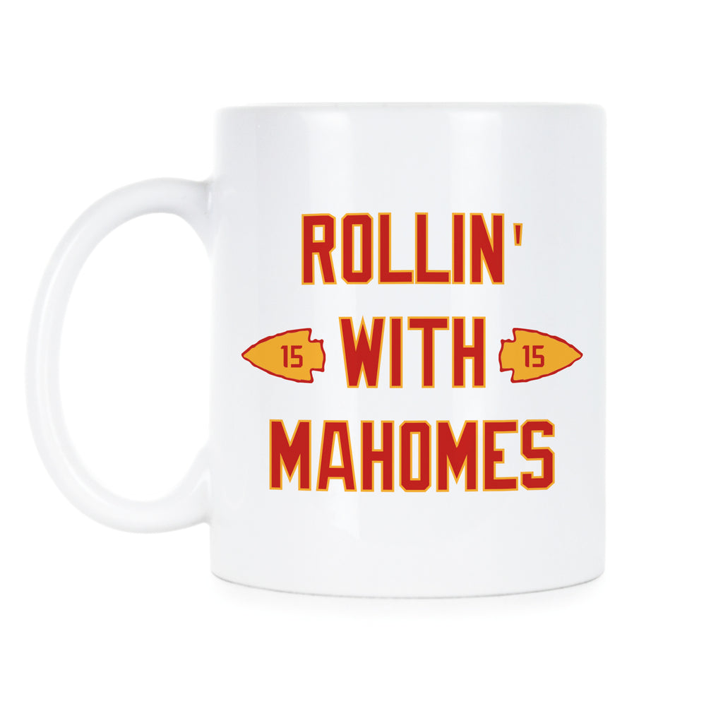 Rolling With Mahomes Mug Mahomes Coffee Mug