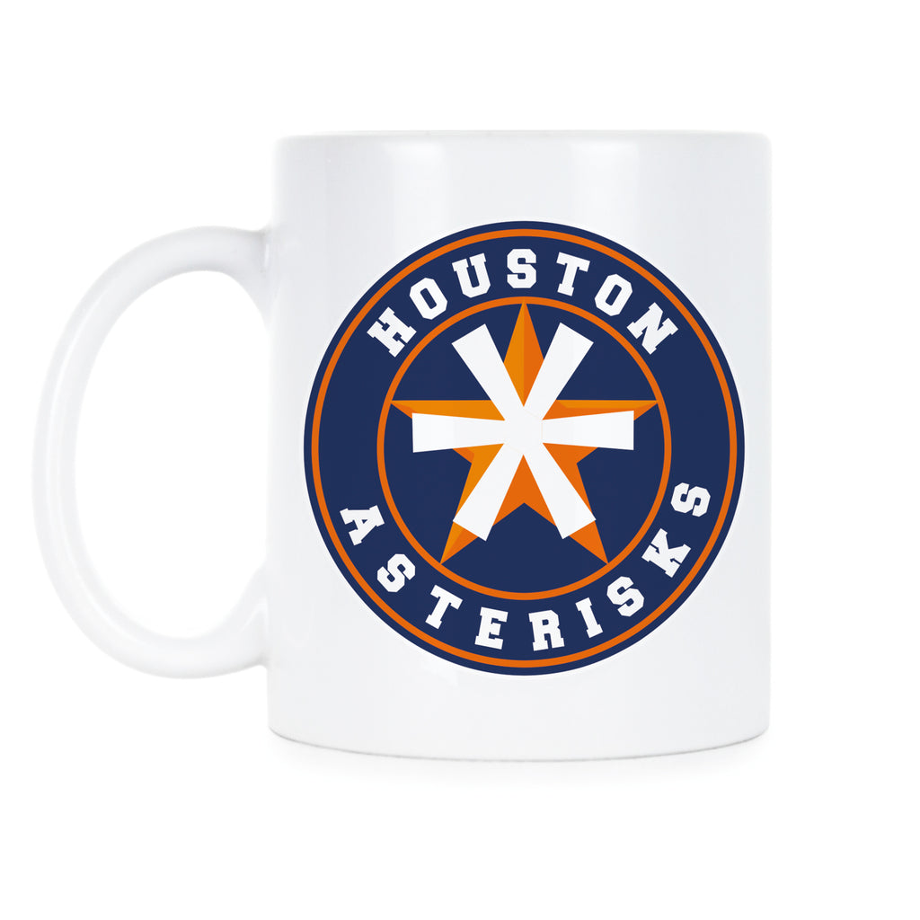 Houston Asterisks Mug Trashtros Mug Houston Cheaters Coffee Mug Cheated
