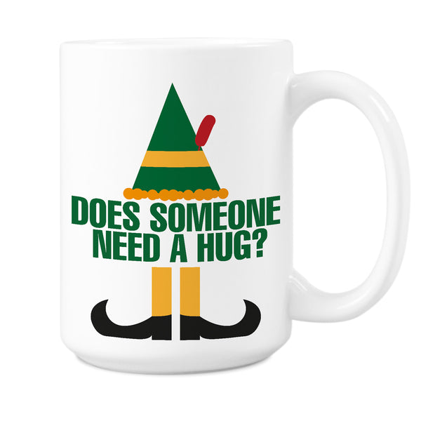 Buddy the Elf Mug Does Someone Need a Hug Coffee Mugs Elf Movie Mug for Christmas