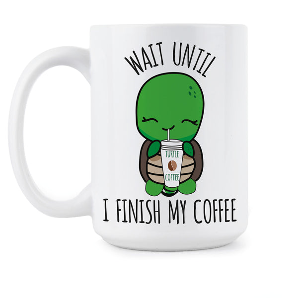 Turtle Coffee Mug Funny Turtle Mug Turtles Cup