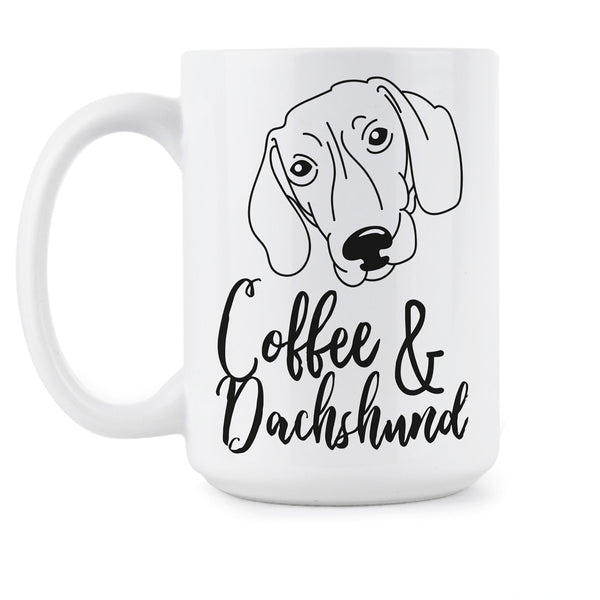 Dachshund Coffee Mug Weiner Dog Mug Dachshund Mug