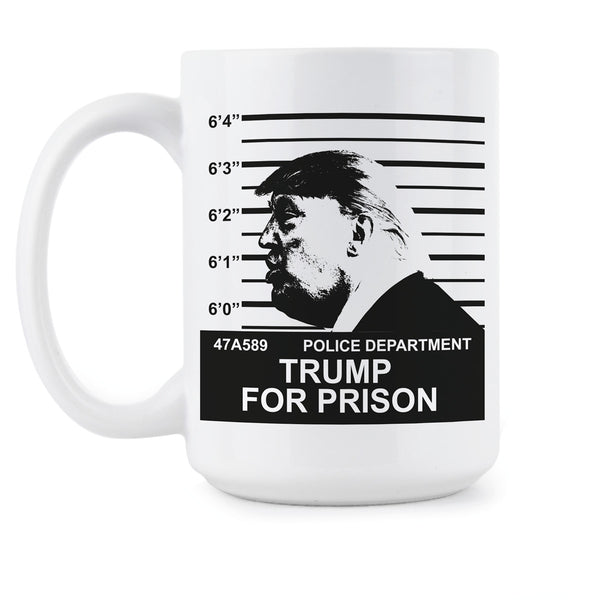 Trump for Prison Mug Its Mueller Time Lock Him Up Mug