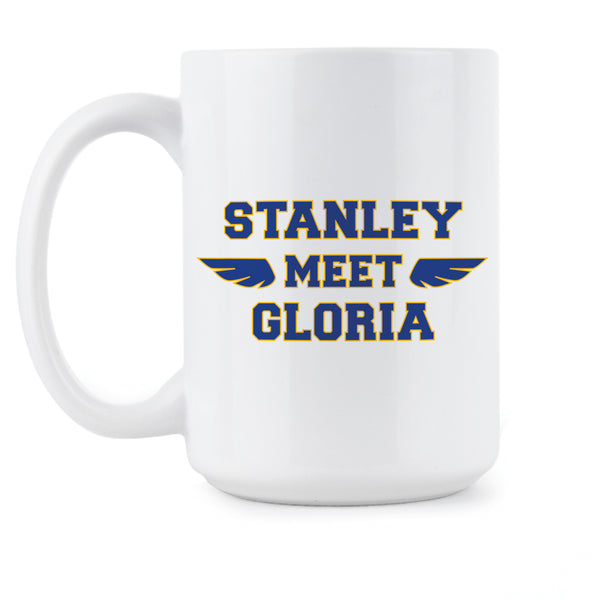 Stanley Meet Gloria Mug Play Gloria Coffee Mug Blues Hockey Mug