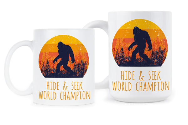 Hide and Seek Champion Mug Sasquatch Coffee Mug