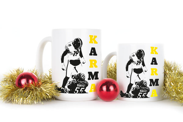 Steelers Coffee Mug Steelers Karma Gift Juju Smith Schuster Karma Gifts Pittsburgh Mugs