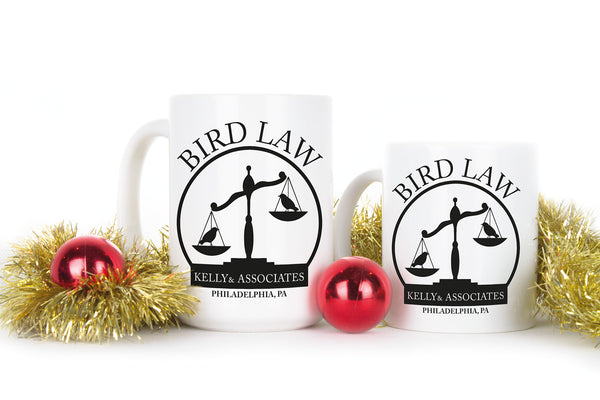 Kelly and Associates Gift Mug Bird Law Coffee Mugs Charlie Kelly Bird Law Cups Its Always Sunny In Philadelphia Cup