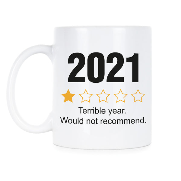 2021 Would Not Recommend Mug 2021 Review Coffee Cup