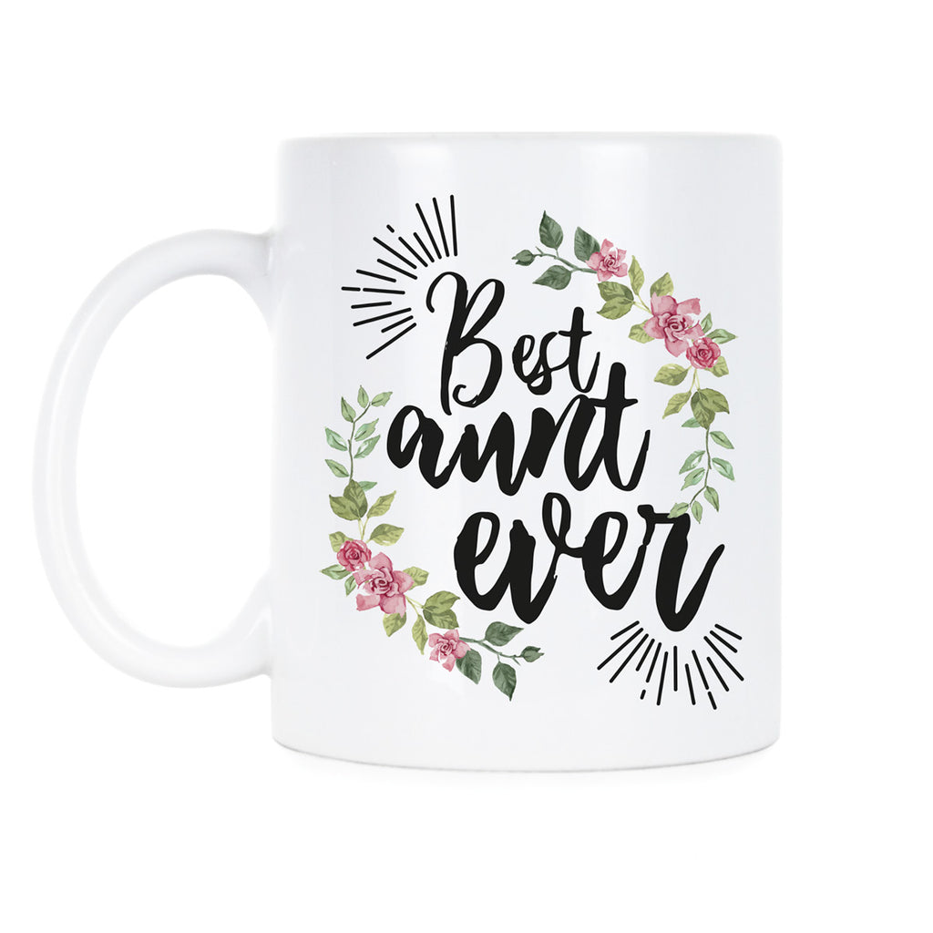 Best Aunt Ever Mug Auntie Coffee Mug Aunt Coffee Mug