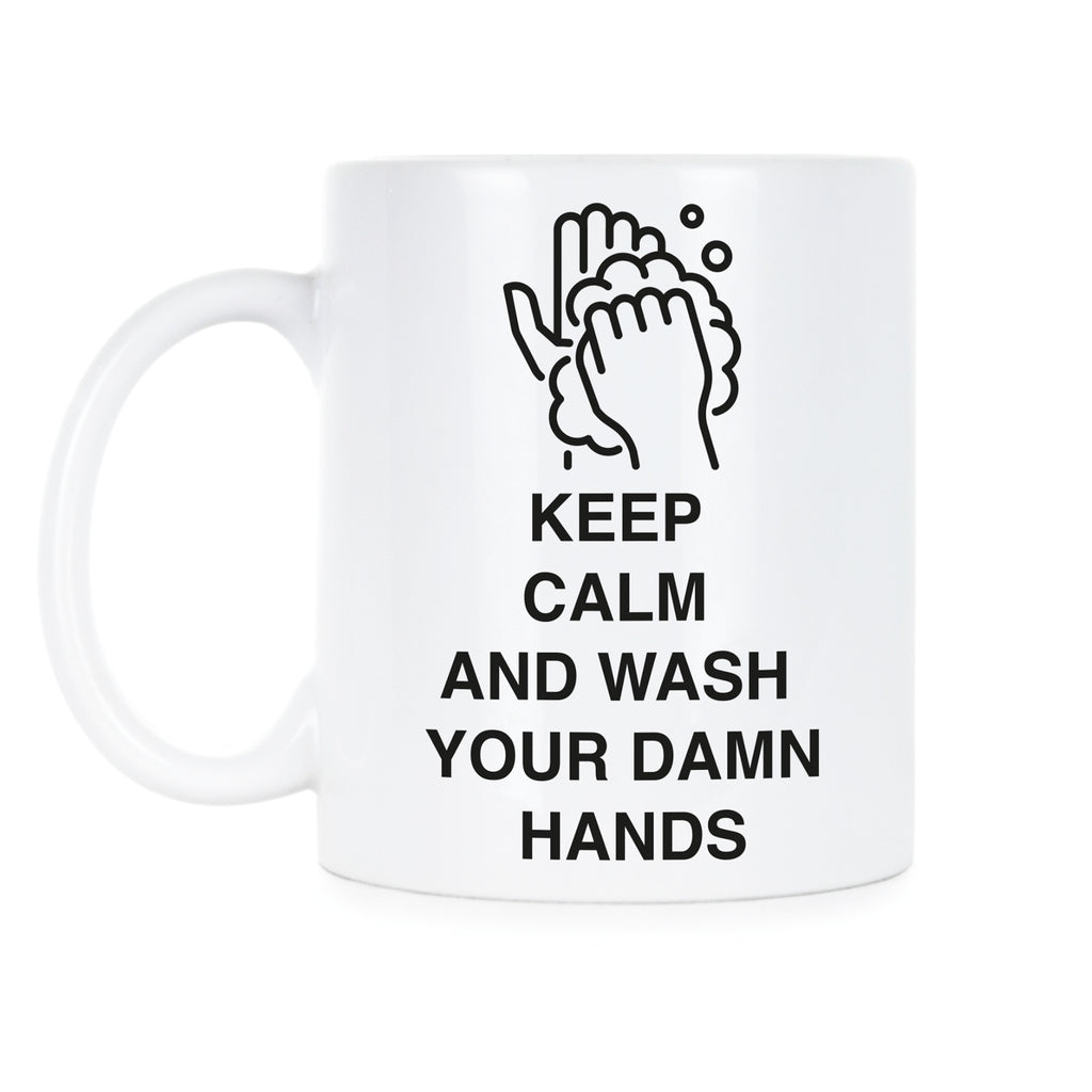 Coronavirus Mug Keep Calm and Wash Your Hands Mug