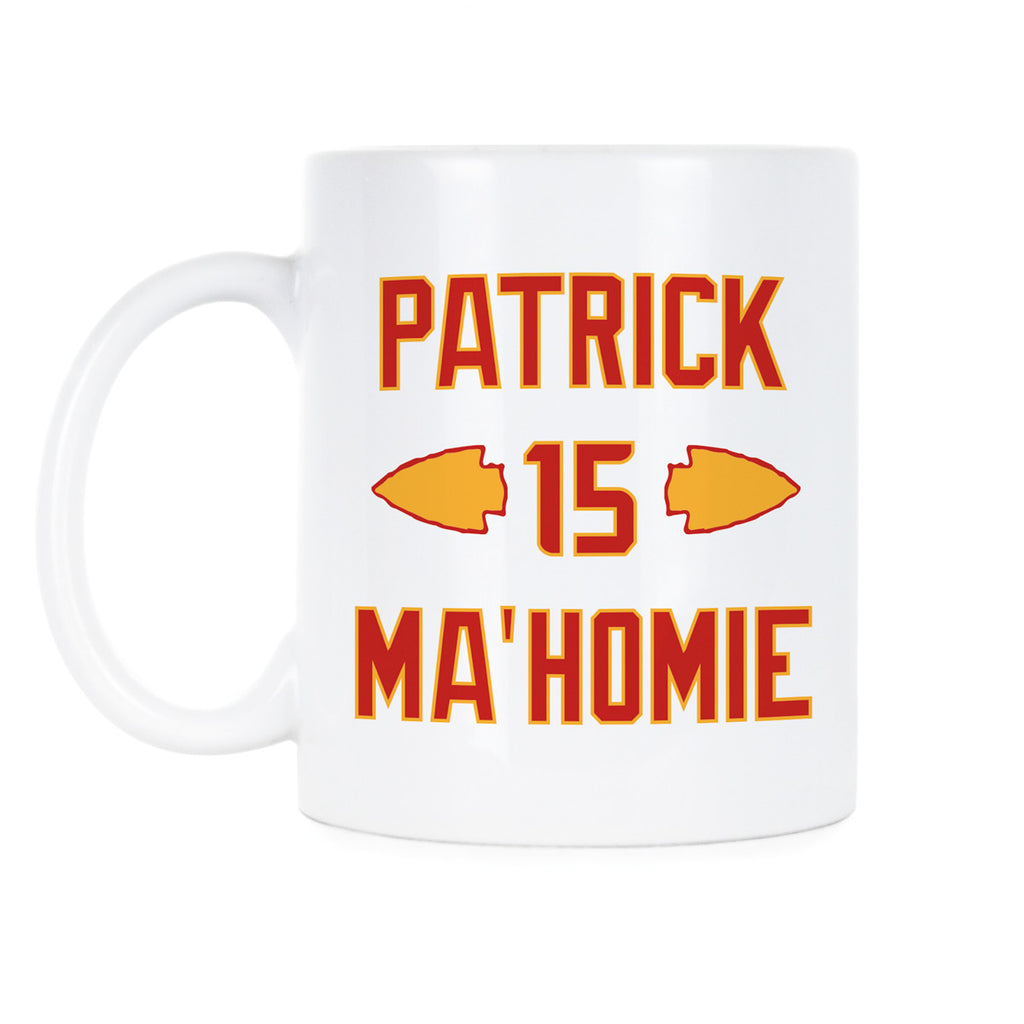 Patrick is Mahomie Coffee Mug Patrick Mahomes Mug Mahomey Chiefs Cup
