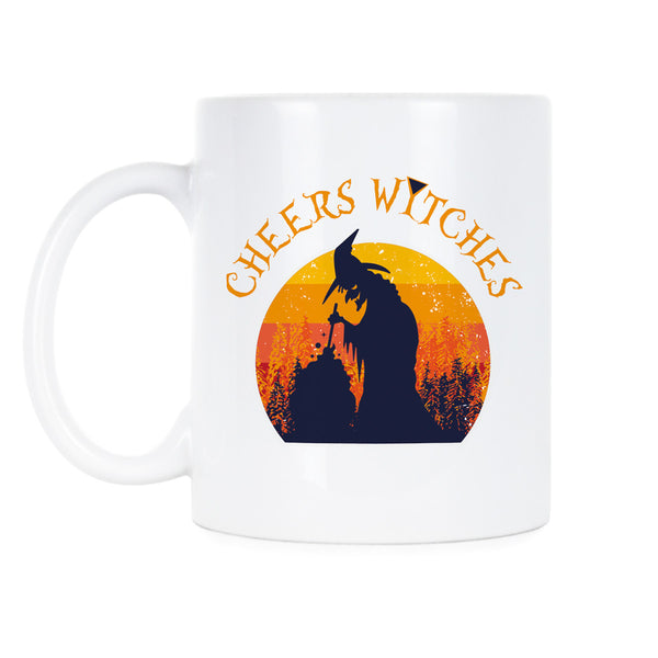 Cheers Witches Coffee Mug Funny Witch Mug Witch Halloween Mug