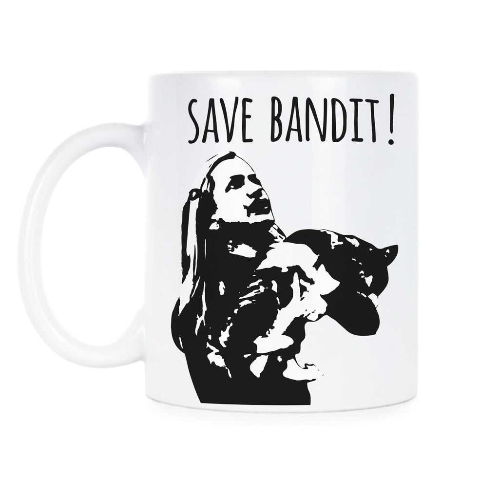 Save Bandit Mug Save Bandit Angela Coffee Mug