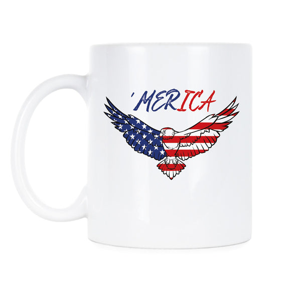 Merica Coffee Cup Patriotic Coffee Mugs Murica Mug