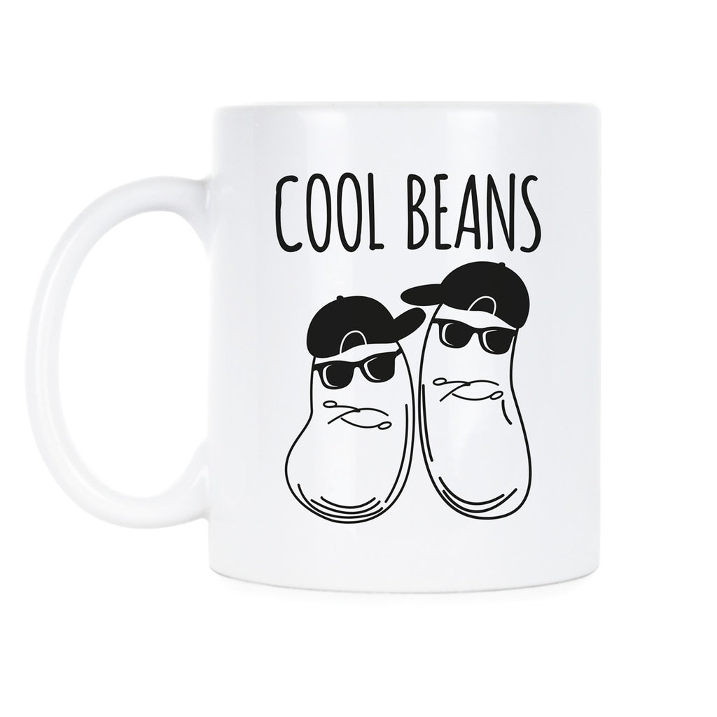 Cool Beans Coffee Mug Funny Bean Mug Cup