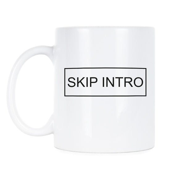 Skip Intro Mug Skip Ad