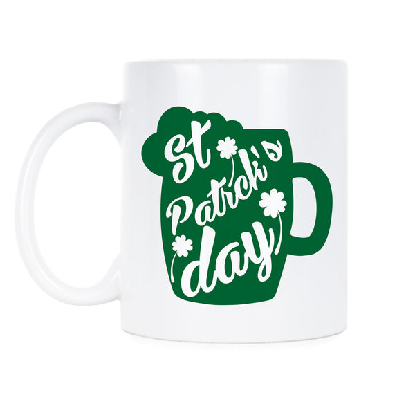 St Patrick’s Day Mug Happy St Paddys Day Coffee Mugs Irish St Patricks Cup Festive Beer Drinking Gift