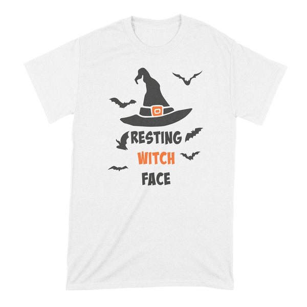 Resting Witch Face Shirt Funny Witches Shirts for Halloween Tshirt