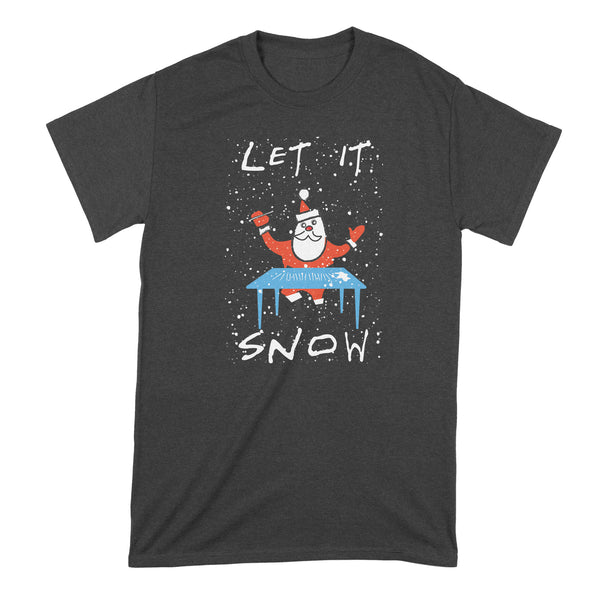 Santa Cocaine Shirt Let It Snow Santa Cocaine T Shirt