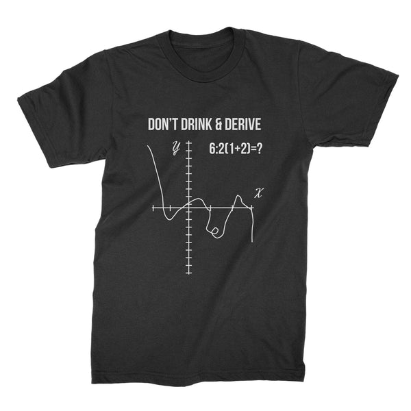 Drink and Derive Shirt Funny Math Shirt