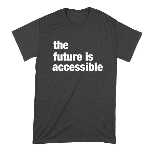 The Future is Accessible T Shirt Equity Tshirt Equality T-Shirt