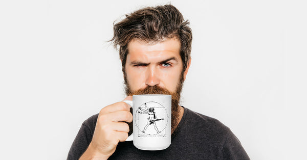 Vitruvian Rocker Coffee Mug