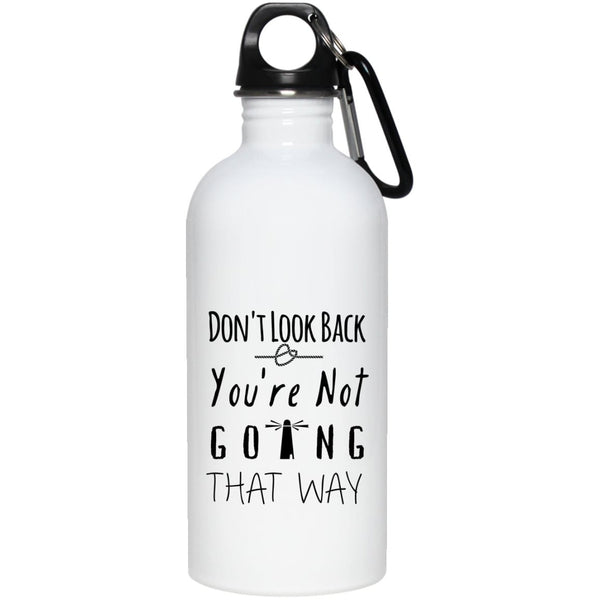 Don't Look Back Inspirational Coffee Quote Mug - 15oz