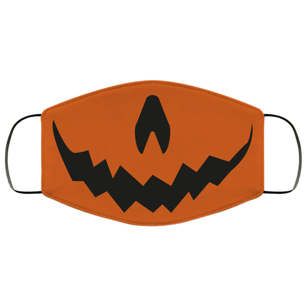 Jackolantern Face Mask Jack O'Lantern Face Mask Halloween Pumpkin Face Mask