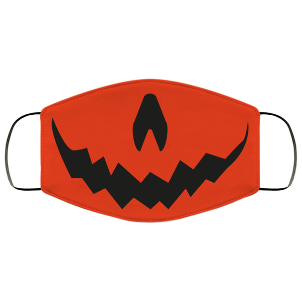 Jackolantern Face Mask Jack O'Lantern Face Mask Halloween Pumpkin Face Mask