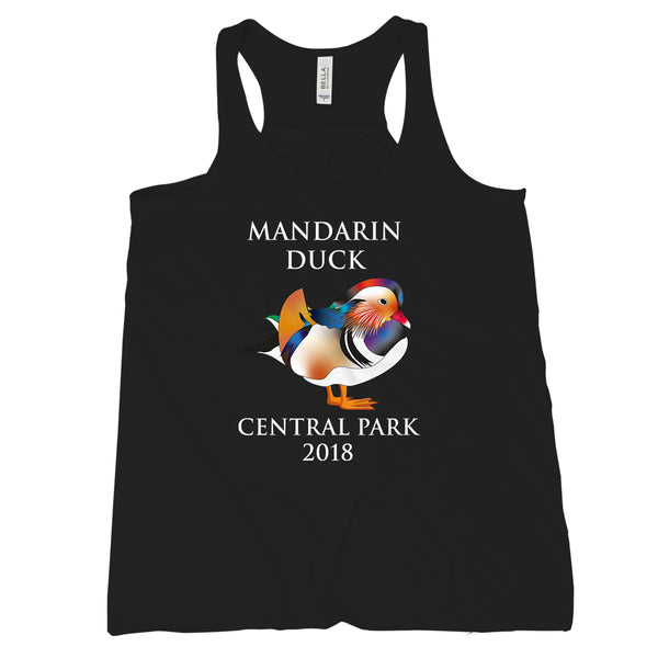 Mandarin Duck Tank Top Women Central Park Mandarin Duck New York