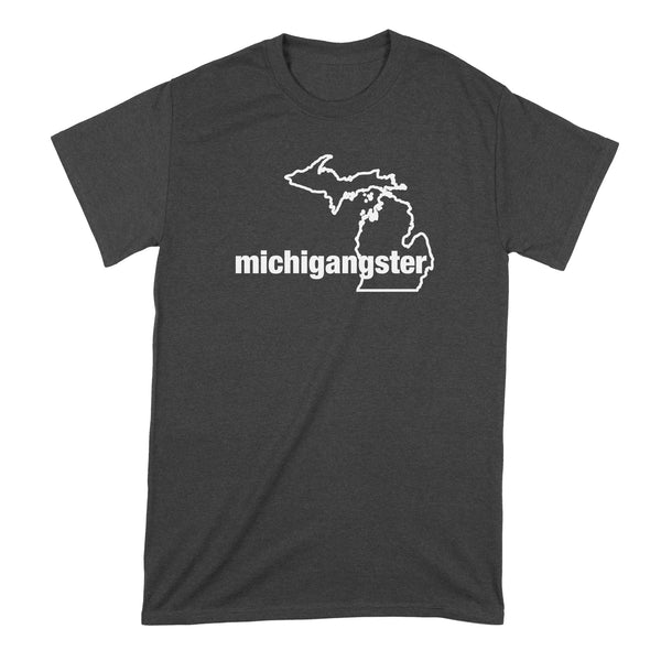 Michigangster Tshirt Michigan Gangster Shirt Michigander T Shirt Michigan Native Tee