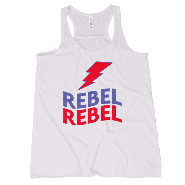 Rebel Rebel Tank Top Women Rock N Roll Tank Tops for Women