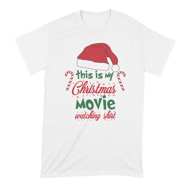 This Is My Christmas Movie Shirt This Is My Christmas Movie Watching Shirt