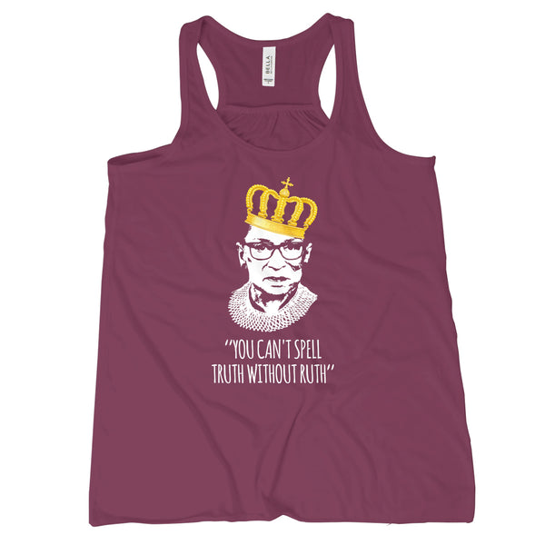 You Cant Spell Truth Without Ruth Notrious RBG Tank Top